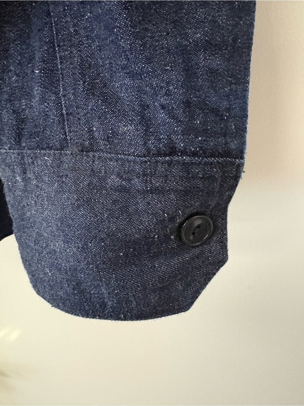Mister freedom Men's Navy Button-Down Casual Shirt Jacket - Picture 5 of 9